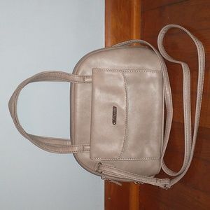 Koltov Grey Crossbody Bag with Handles